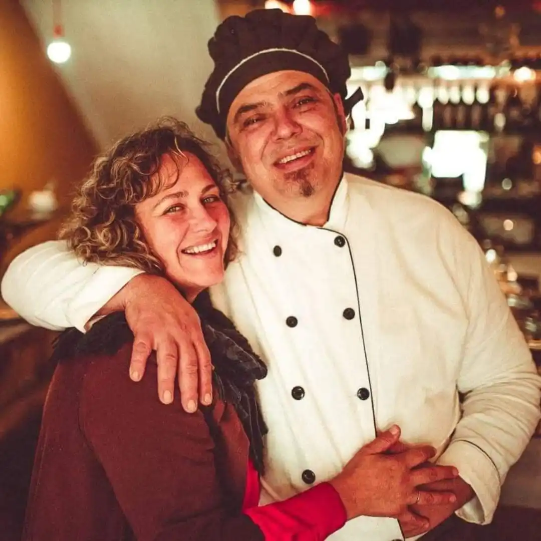 Carolina Gasparelo e Chef Alejandro Horno